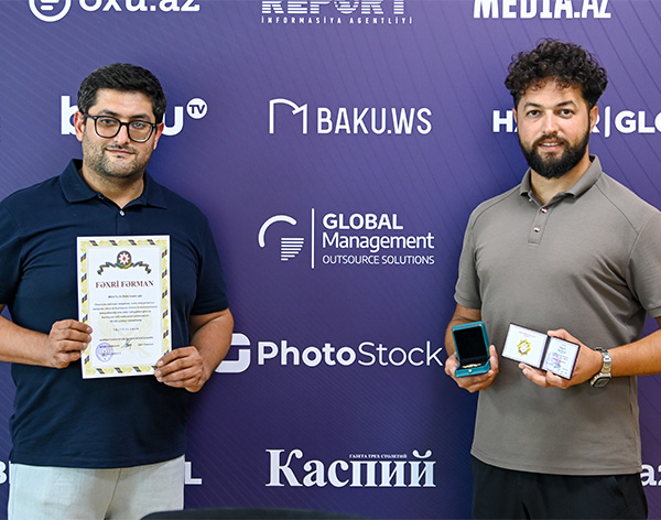 Закир Гасанов наградил группу сотрудников компаний, входящих в Global Media Group