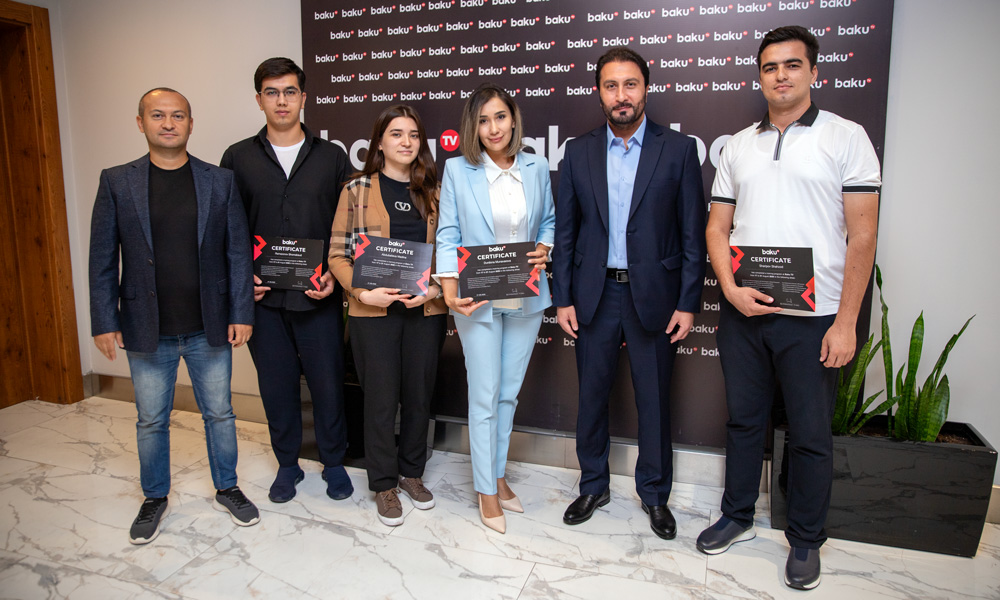 Özbəkistan Milli Teleradio şirkətinin nümayəndə heyəti Baku TV-də təlim proqramında iştirak edib
