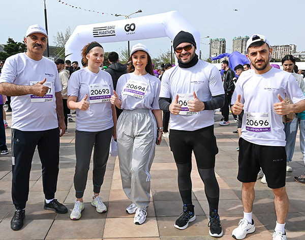 Employees of Global Media Group Participate in the “Baku Marathon – 2025”