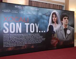 Global Media Group-un dəstəyi və Report İA-nın təşkilatçılığı ilə “Xocalı. Son toy…” bədii-sənədli filminin təqdimatı keçirilib
