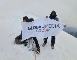 Employee of Baku TV Climbs Mont Blanc