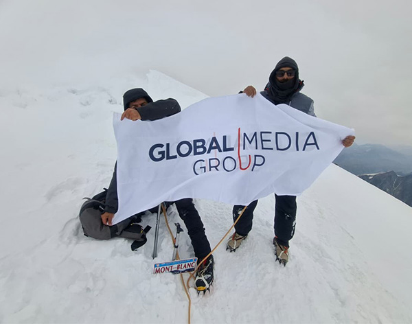 Employee of Baku TV Climbs Mont Blanc