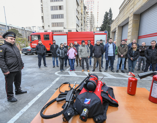 Global Media Group Conducts Fire Safety Training
