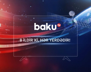Baku TV 8 illik fəaliyyətini qeyd edir