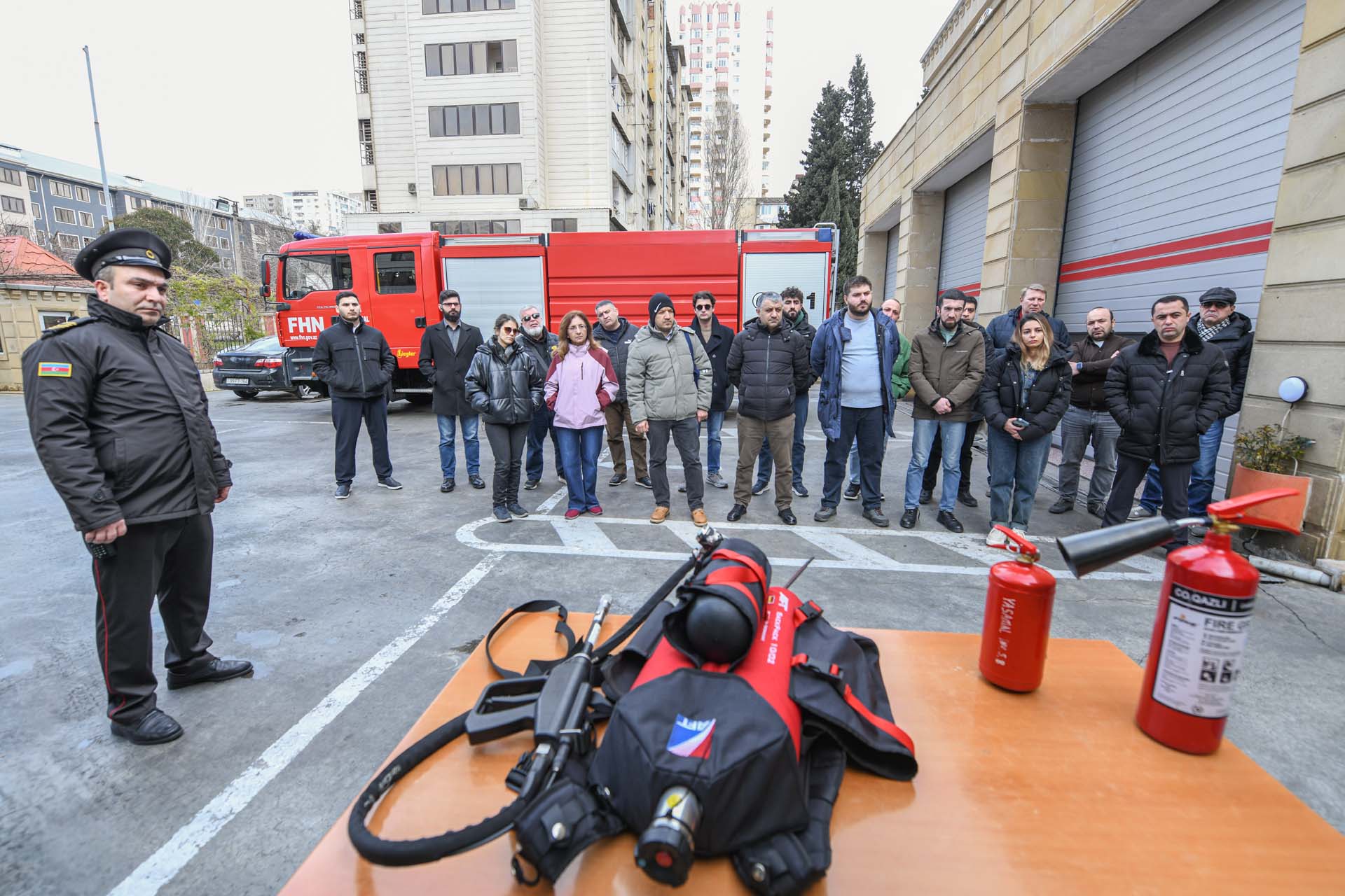 Global Media Group Conducts Fire Safety Training