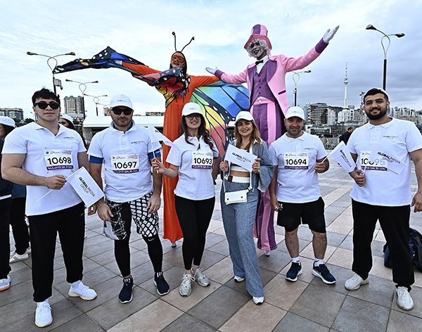 Global Media Group participated in the "Baku Marathon 2024" held under the motto “Conquer the Wind”