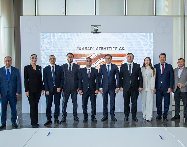 Baku TV and Report News Agency Sign Cooperation Memorandum with Kazakhstan’s Khabar Agency