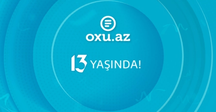 Oxu.Az 13 illik fəaliyyətini qeyd edir