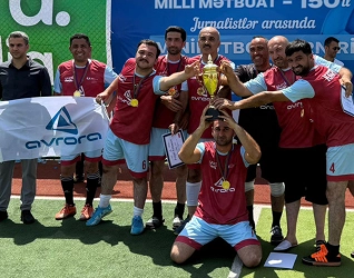 "Milli Mətbuat - 150" minifutbol turnirinin qalibi müəyyənləşib